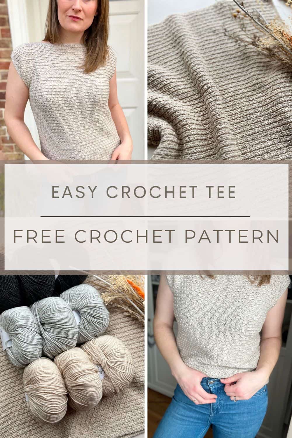 Simple Crochet Top Pattern | HanJan Crochet