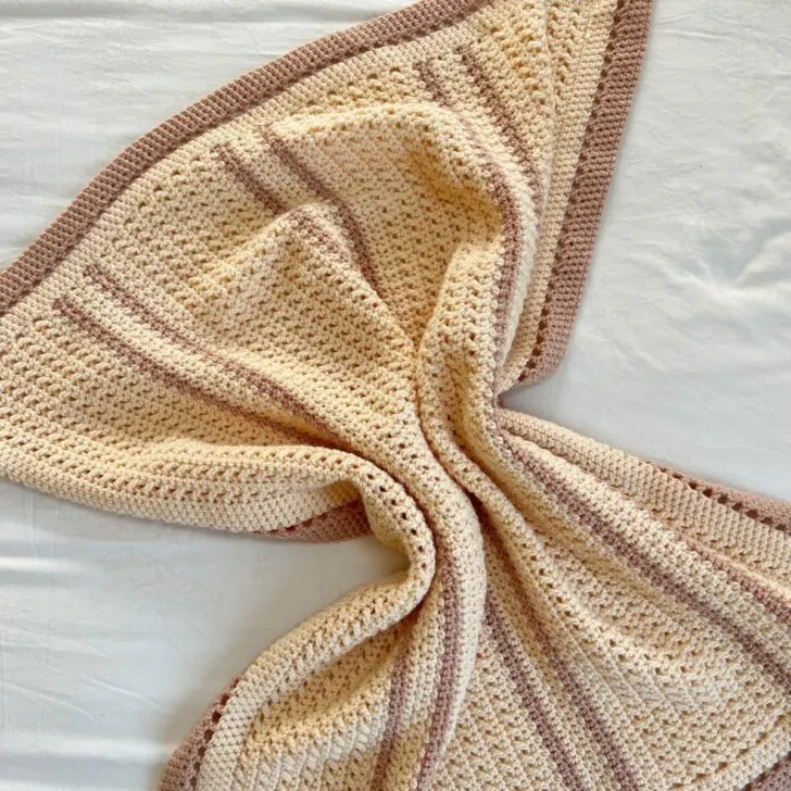 classic baby blanket crochet pattern set