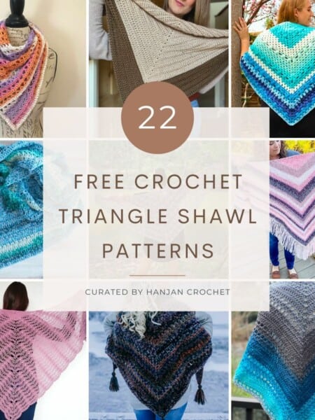 Free Crochet Triangle Shawl Patterns