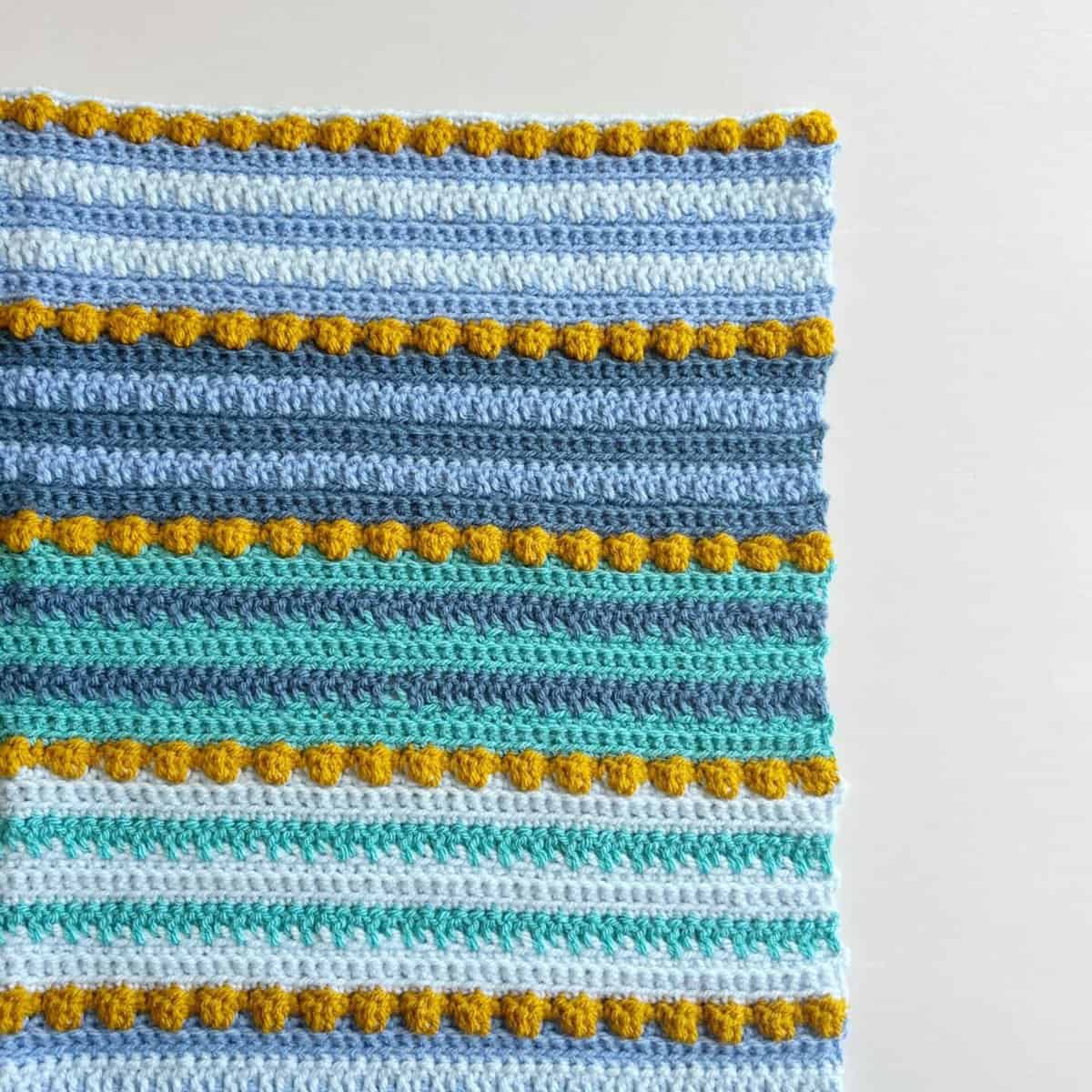 bright bobbles blanket