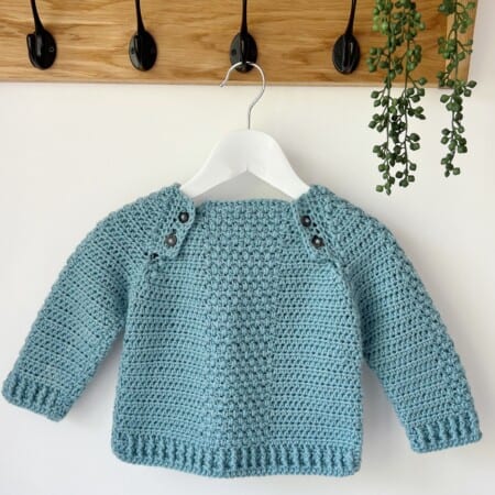 baby crochet sweater pattern