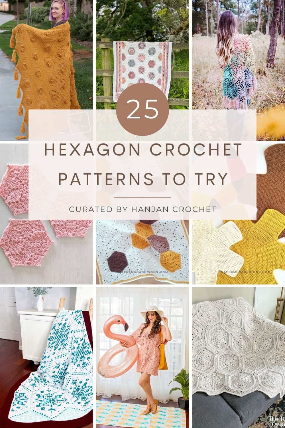 Hexagon Crochet Patterns to Try